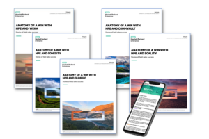 HPE customer success online storytelling